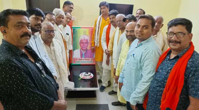 उप राज्यपाल मनोज सिन्हा का मनाया गया जन्मदिन