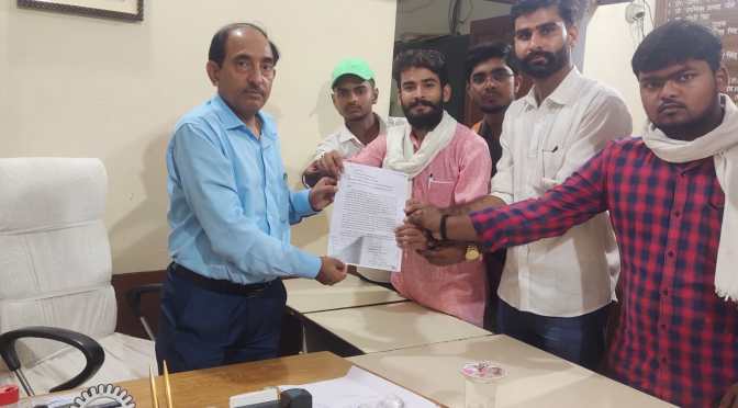 छात्र नेता के प्रयास से बढ़ी प्रवेश फार्म की तिथि