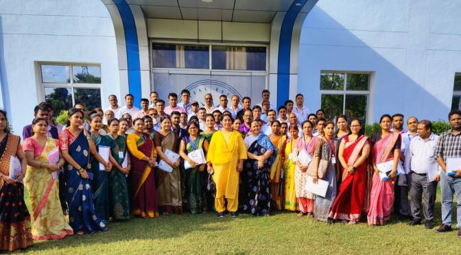 जिले में पहली बार सी0 बी0 एस0 ई0 द्वारा माउंट लिट्रा जी स्कूल में दो दिवसीय प्रशिक्षण का आयोजन