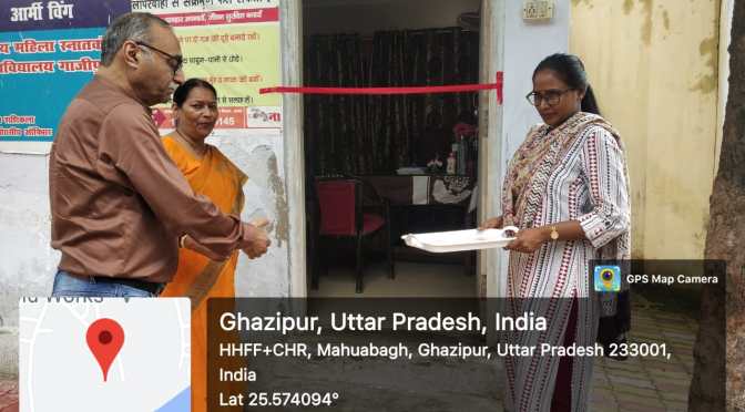 महिला पीजी कॉलेज में हुआ ओपीडी का उद्धघाटन