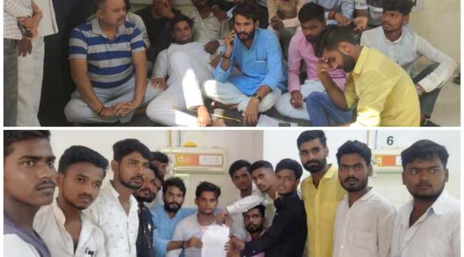 आमरण अनशन कर रहे छात्रों के मांगों के आगे झुका विश्वविद्यालय