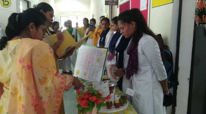 स्वस्थ आहार प्रतियोगिता का हुआ आयोजन