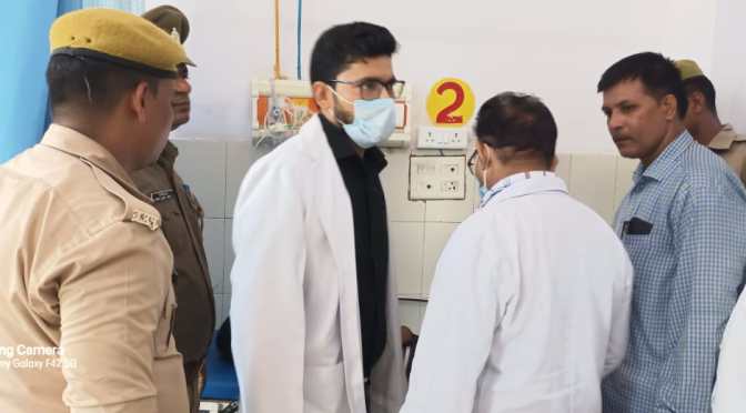 सीएम के कार्यक्रम में शामिल होने आया छात्र हुआ अचेत