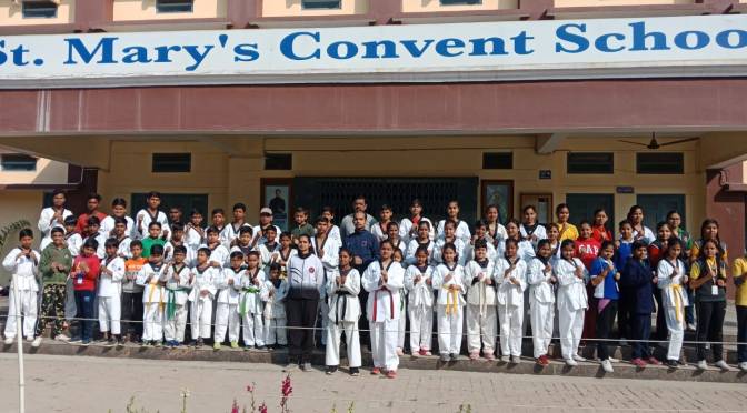 80 खिलाड़ियों को ताइक्वांडो परीक्षा में मिली प्रोन्नति