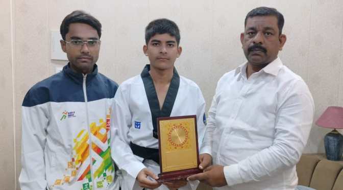 पटना में हुनर दिखाएंगे ताइक्वांडो खिलाड़ी आदित्य दुबे