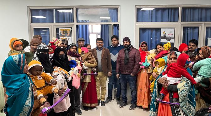 100 से ज्यादा बच्चों का हो चुका है क्लब फुट का इलाज और ऑपरेशन