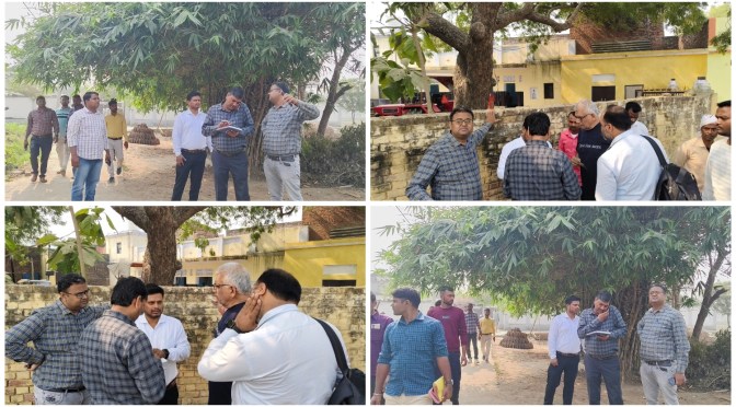 चला चेकिंग अभियान, आरटीओ दफ्तर के बाहर अफरा तफरी