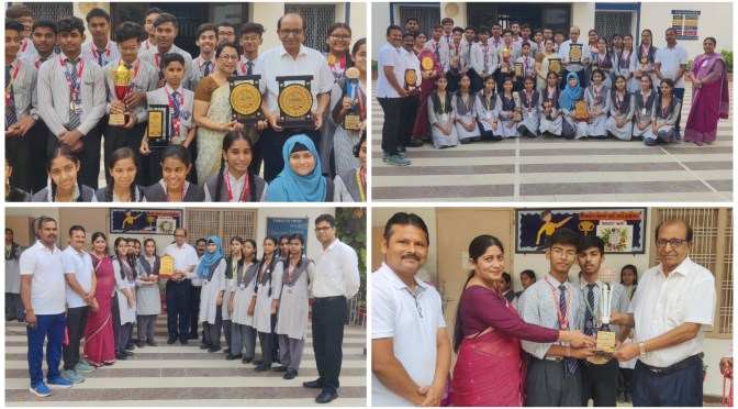 शाह फैज स्कूल में छात्र-छात्राओं को किया गया सम्मानित