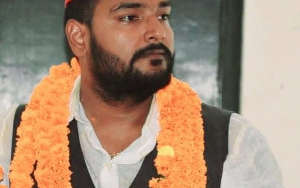 एक बार फिर राजकुमार पांडेय बने दलित महिला के मददगार