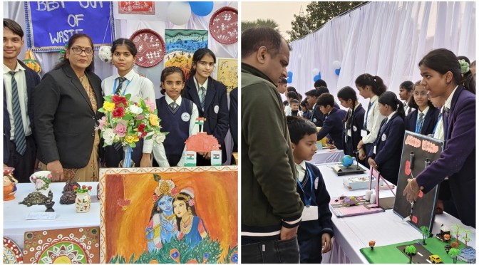 माउंट लिटरा ज़ी स्कूल में विज्ञान एवं कला प्रदर्शनी का भव्य आयोजन