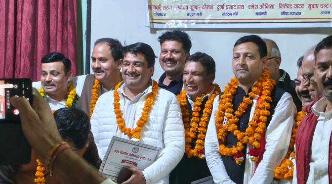 विनीत कुमार राय प्रदेश के 75 जिलों के समर्थन से बने प्रांतीय ‘संयुक्त मंत्री’