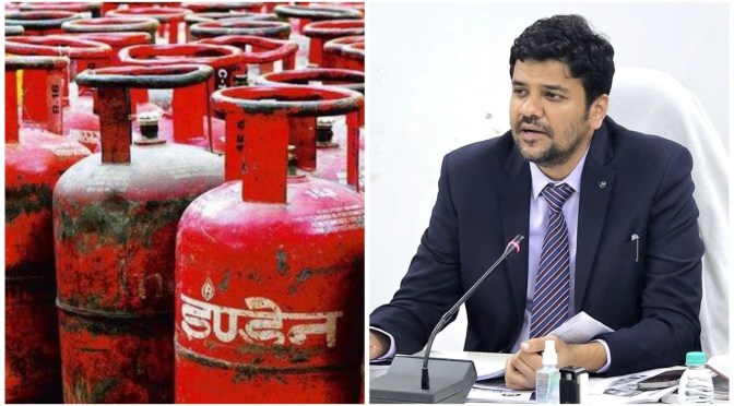 घरेलू गैस का व्यावसायिक उपयोग करने पर होगी कार्यवाही:डीएम