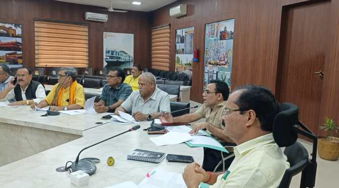 सीडीओ की अध्यक्षता में हुई बैठक,अधिकारी को दिए निर्देश!