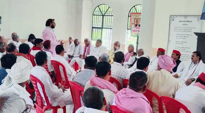 भाजपा सरकार पूरी तरह से तानाशाही के रास्ते पर चल रही है:जिलाध्यक्ष