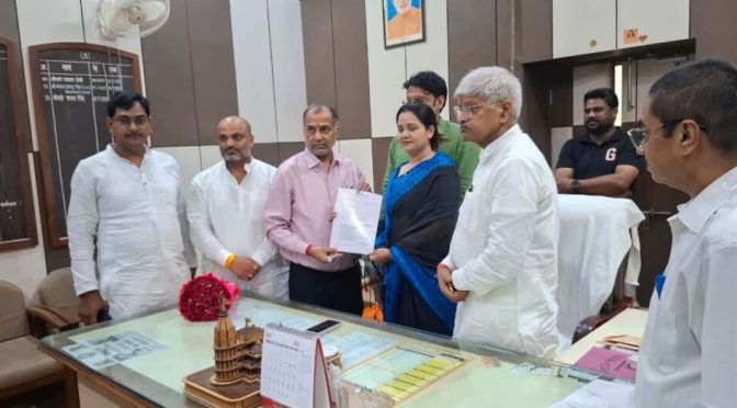 जिला पंचायत अध्यक्ष सपना सिंह बनी प्रशासक