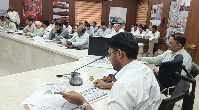 सीडीओ ने किया जिला गंगा समिति की बैठक, दिए विभागों को निर्देश